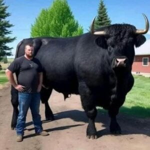 I recently spent ,500 on this registered Black Angus bull.