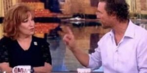 Matthew McConaughey shuts Joy Behar down after she poses a particular question…